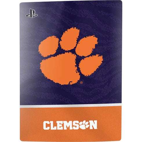 Clemson University Paw Logo PS5 Digital Edition Console Skin